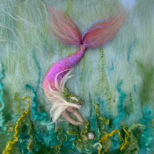 Het Wol Feetje silhouette - Mermaid Treasures