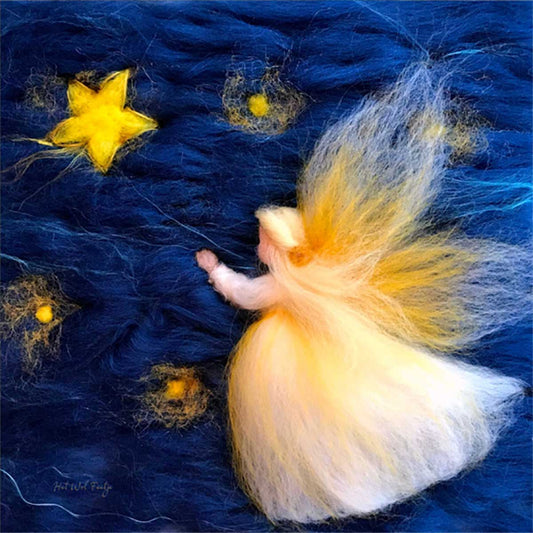 Het Wol Feetje silhouette - Reaching for the Stars