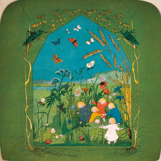 The Story of the Root Children silhouette - Summer