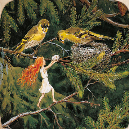 The Sun Egg silhouette - Birds