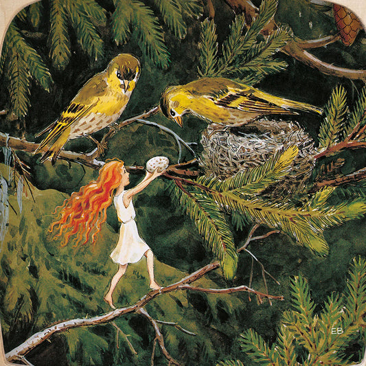 The Sun Egg silhouette - Birds