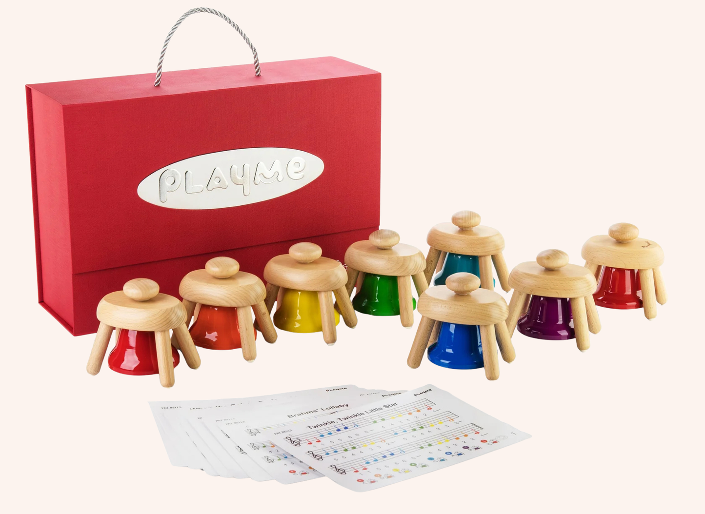 Playme Pat Bells 8-Bell Set
