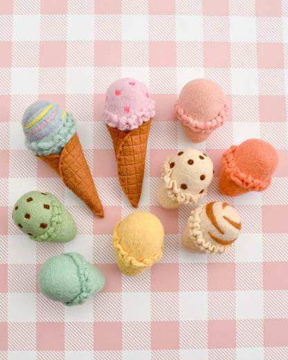Felt Ice Cream Set