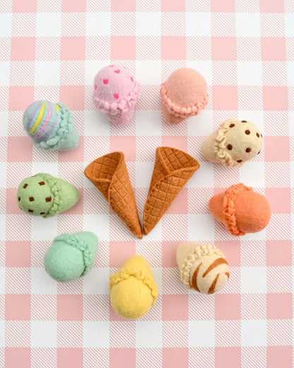 Felt Ice Cream Set