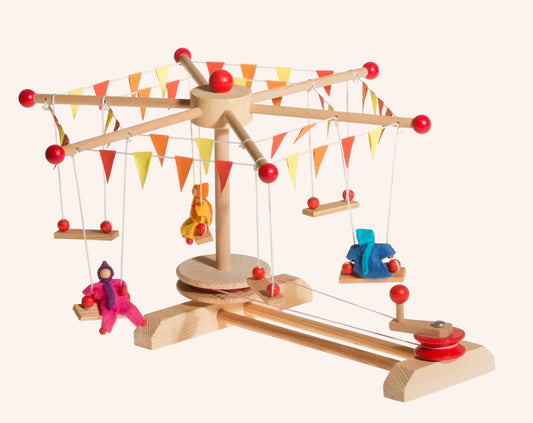 Chain Carousel Kit with 3 Dolls
