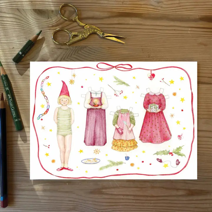Christmas Paper Dolls