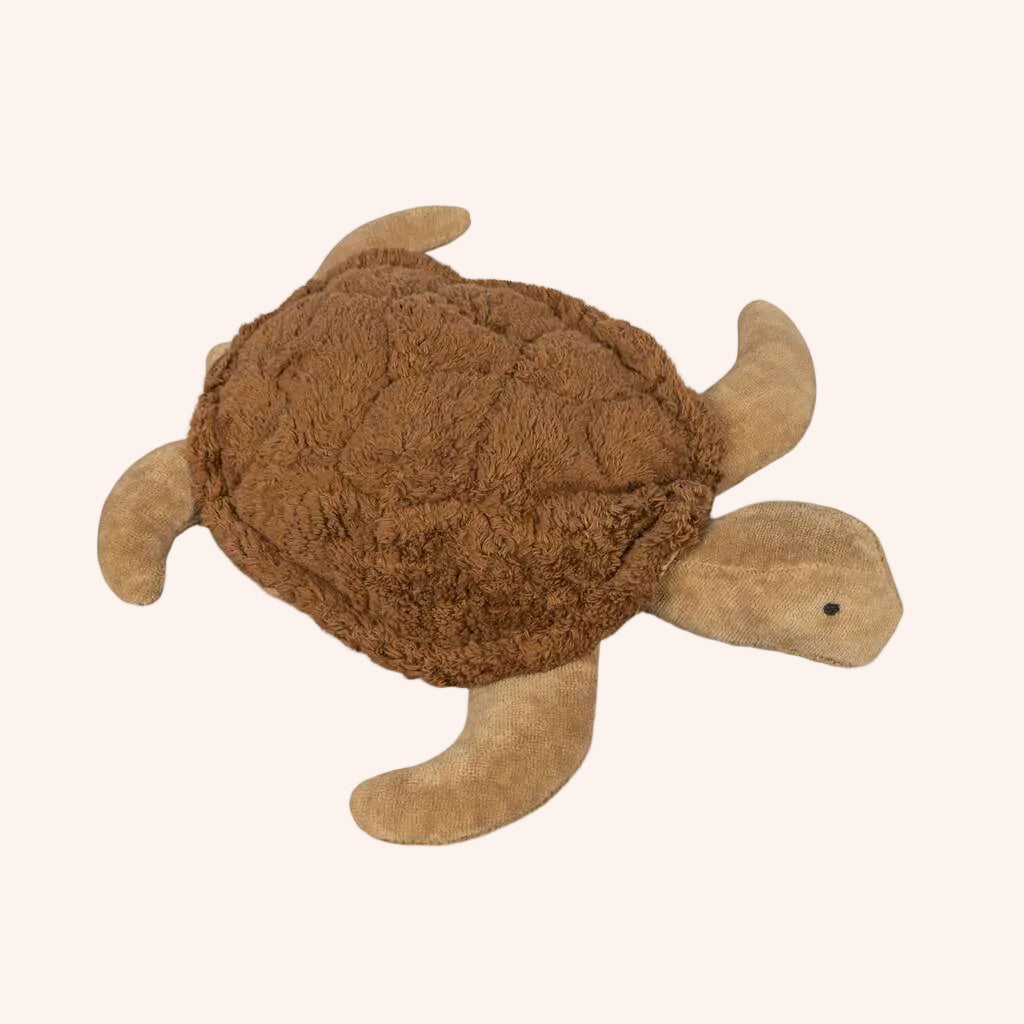 Organic Cotton Turtle Small - Brown
