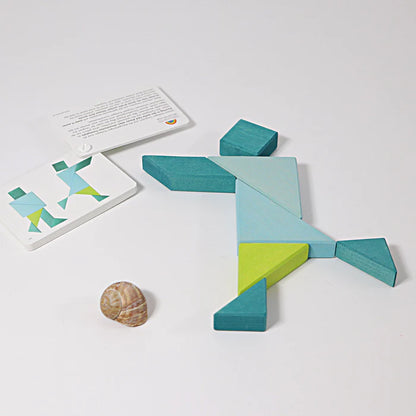 Tangram - Turquoise
