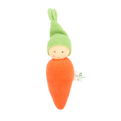 Carrot Rattle Doll