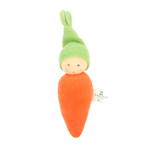 Carrot Rattle Doll