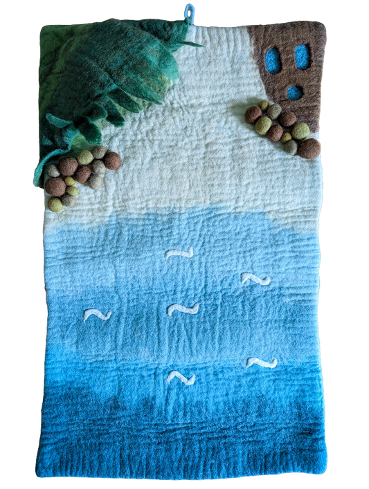 Large Sea and Rockpool Play Mat Playscape