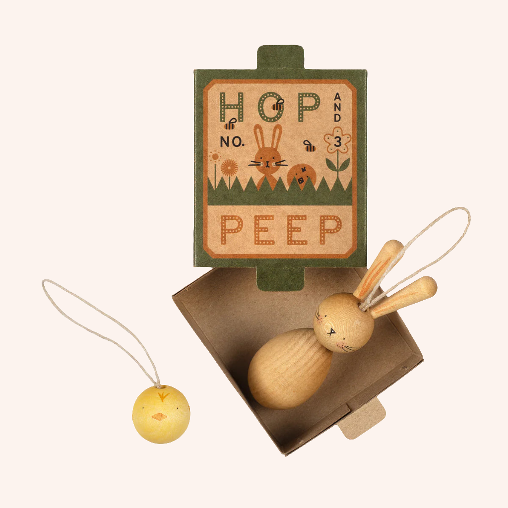 Hop and Peep Hanging Ornaments