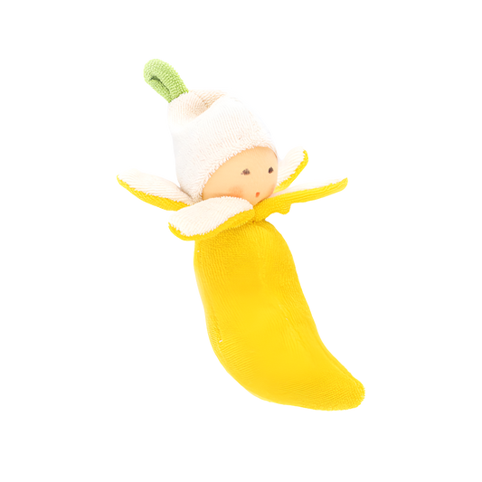 Banana Rattle Doll