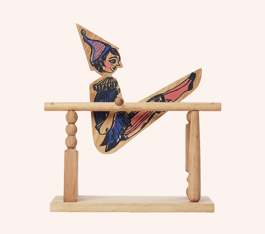 Acrobat Boy Wood Toy