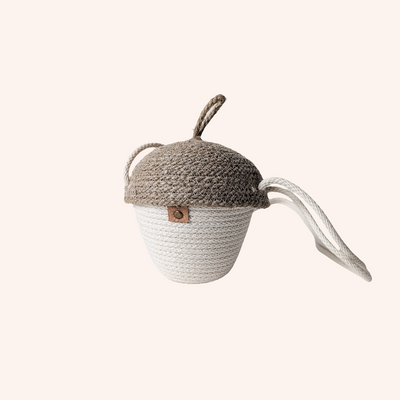 Acorn - Gathering Basket ft. Flax Rope