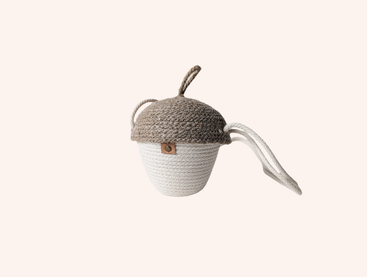 Acorn - Gathering Basket ft. Flax Rope