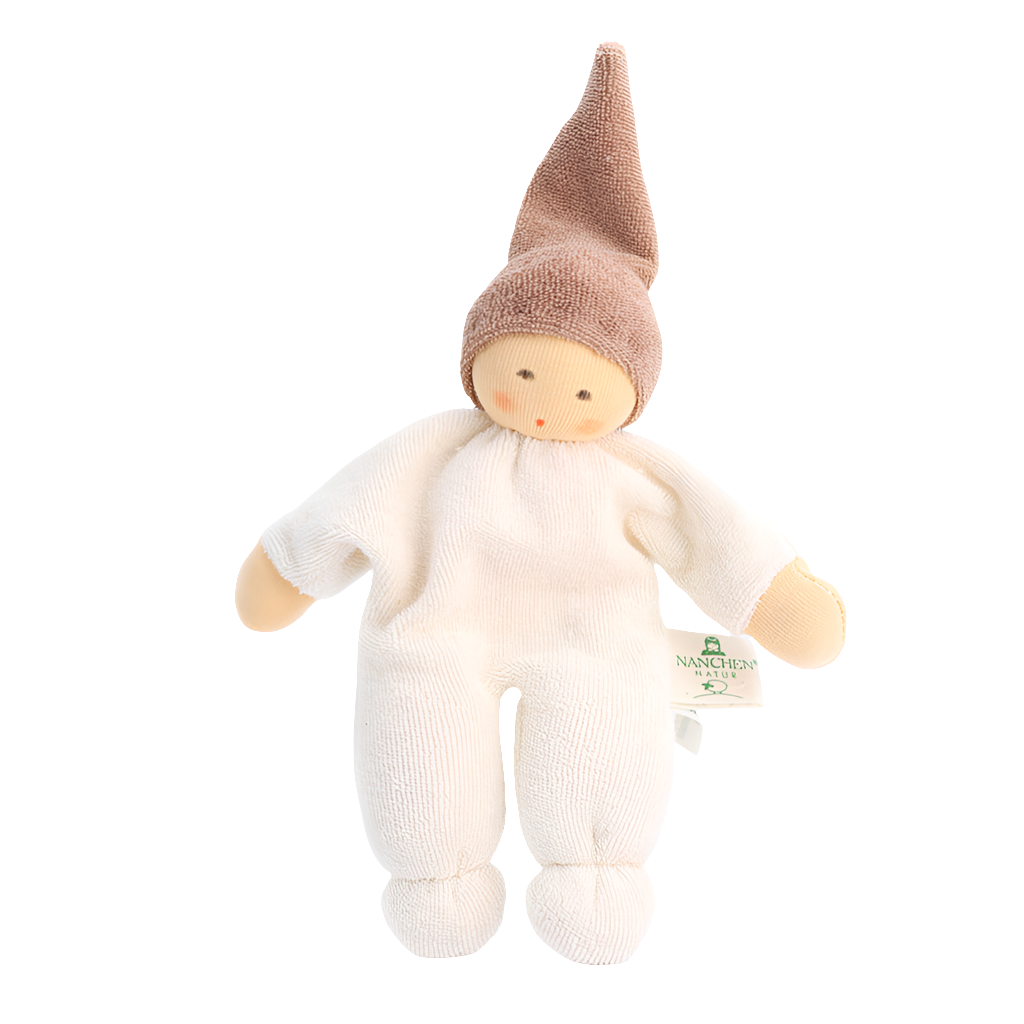 Nucki Rattle Doll Beige