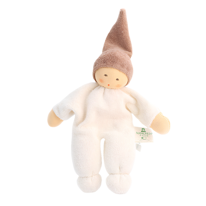 Nucki Rattle Doll Beige