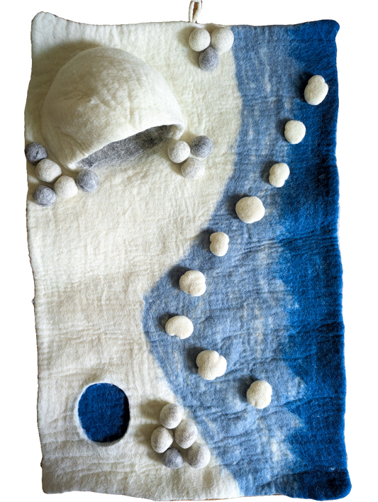 Large Arctic Antarctic Polar Play Mat Playscape