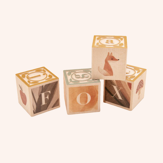 Watercolor ABC Blocks