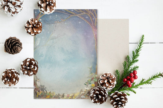 Winter Note Paper Sets