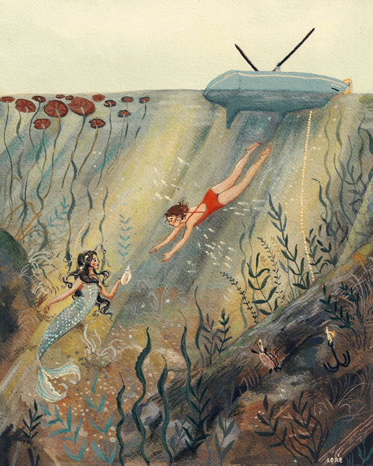 Magic in the Lake Print