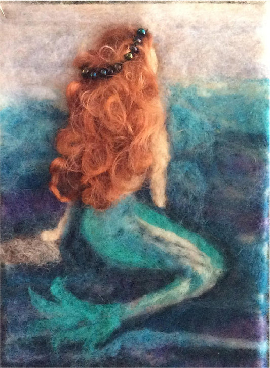 Mermaid - MorMor Thyme Tile Needle Felting Kit