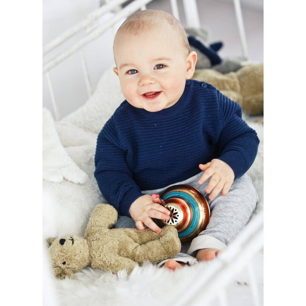Organic Cotton Baby Bear - Beige