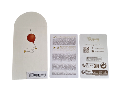 Organic Cotton Goose Small - Grey