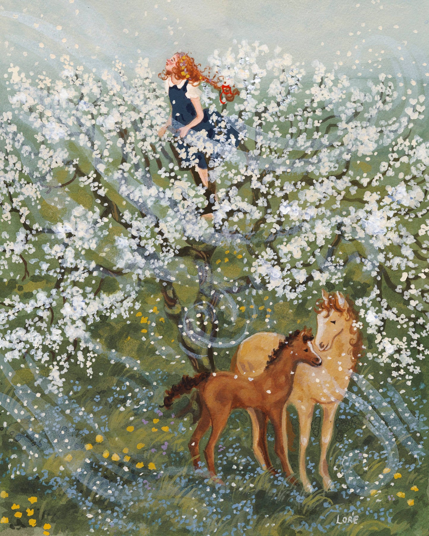 Apple Blossom Breeze Card