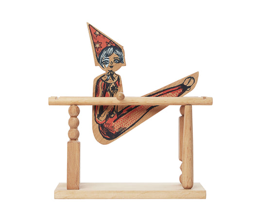 Acrobat Girl Wood Toy