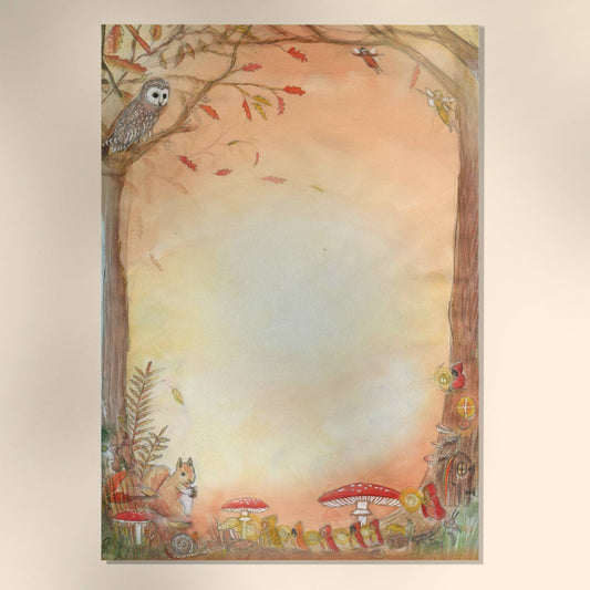 Autumn Note Paper Set