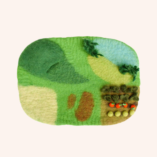 Farm Felt Play Mat Playscape