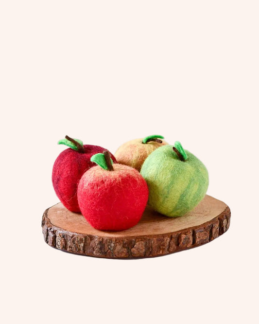 Felt Apples (Set of 4)