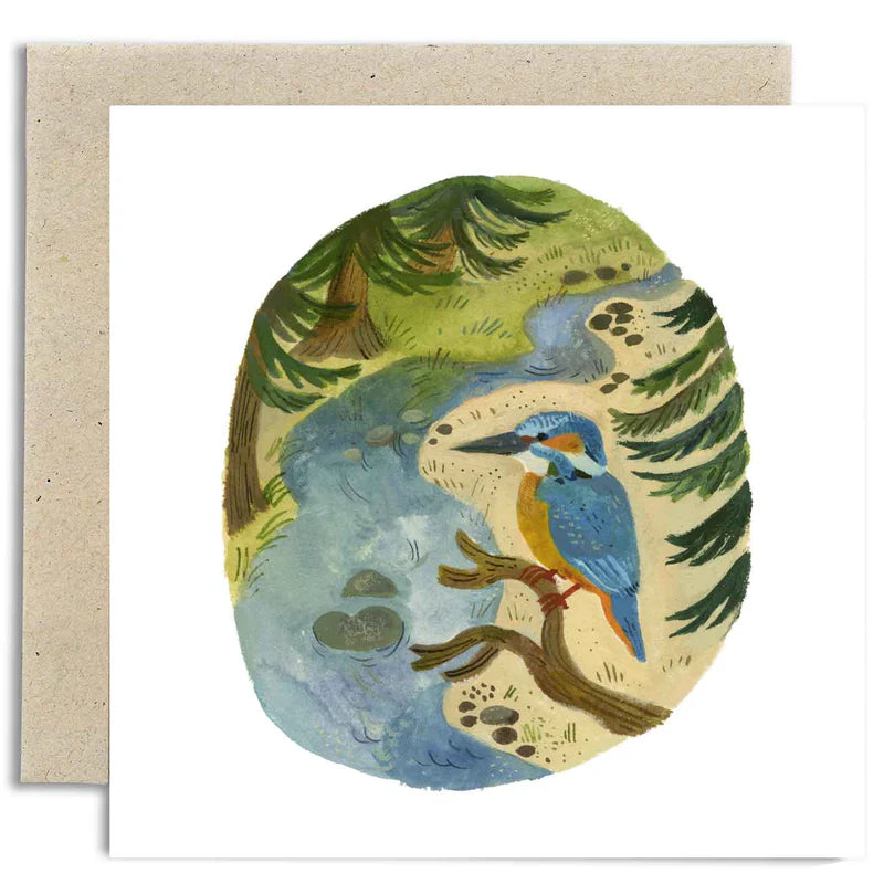 Kingfisher Card