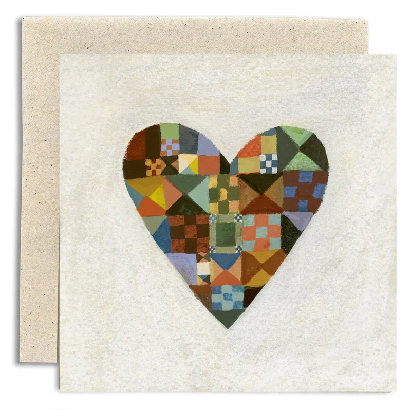 Patchwork Heart Card