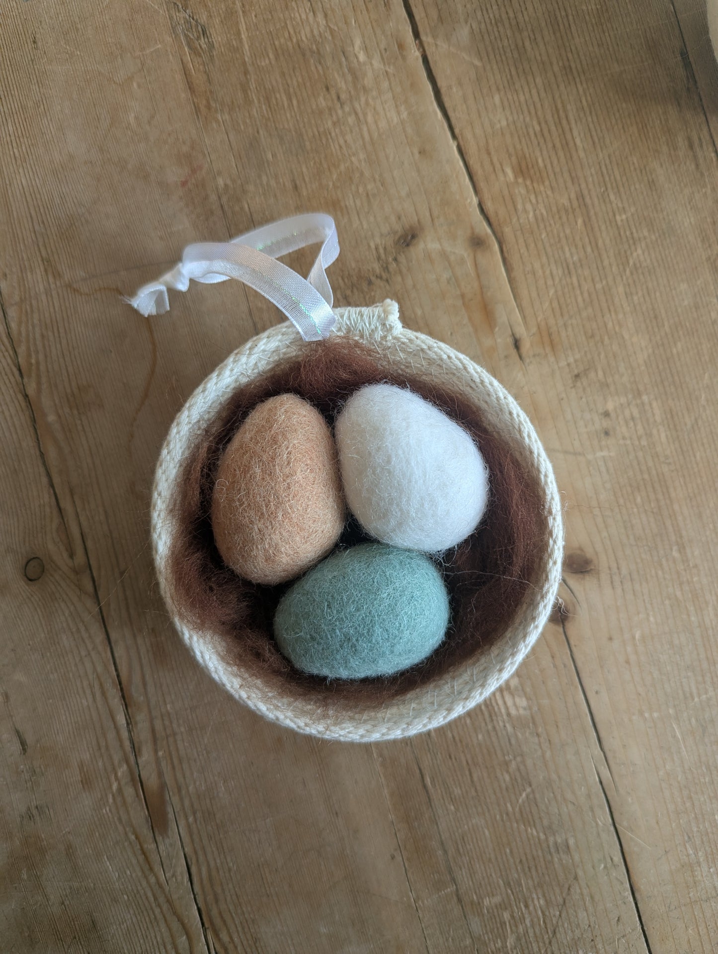 Wool Nest Ornaments