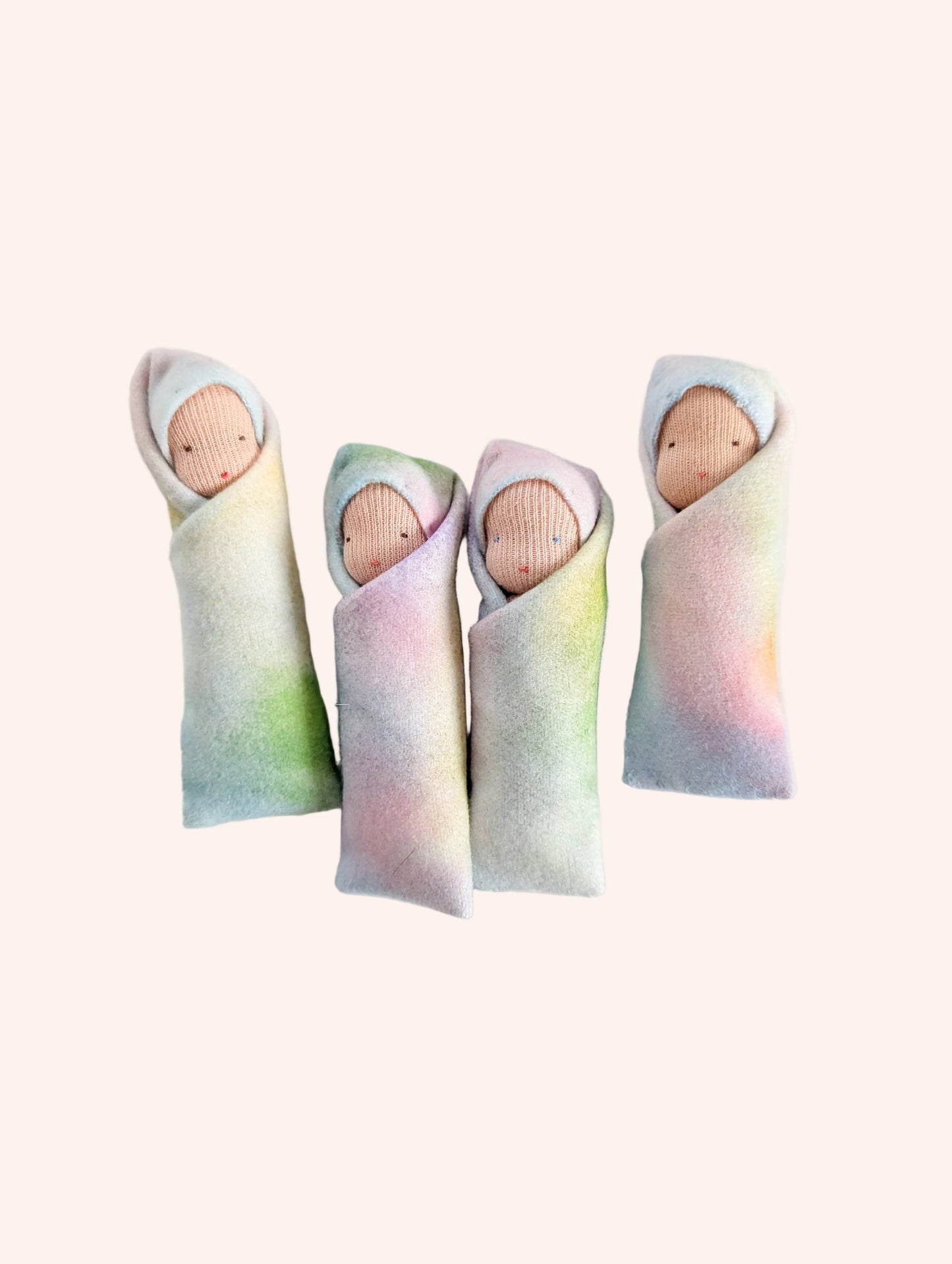 Rainbow Mini Waldorf Doll