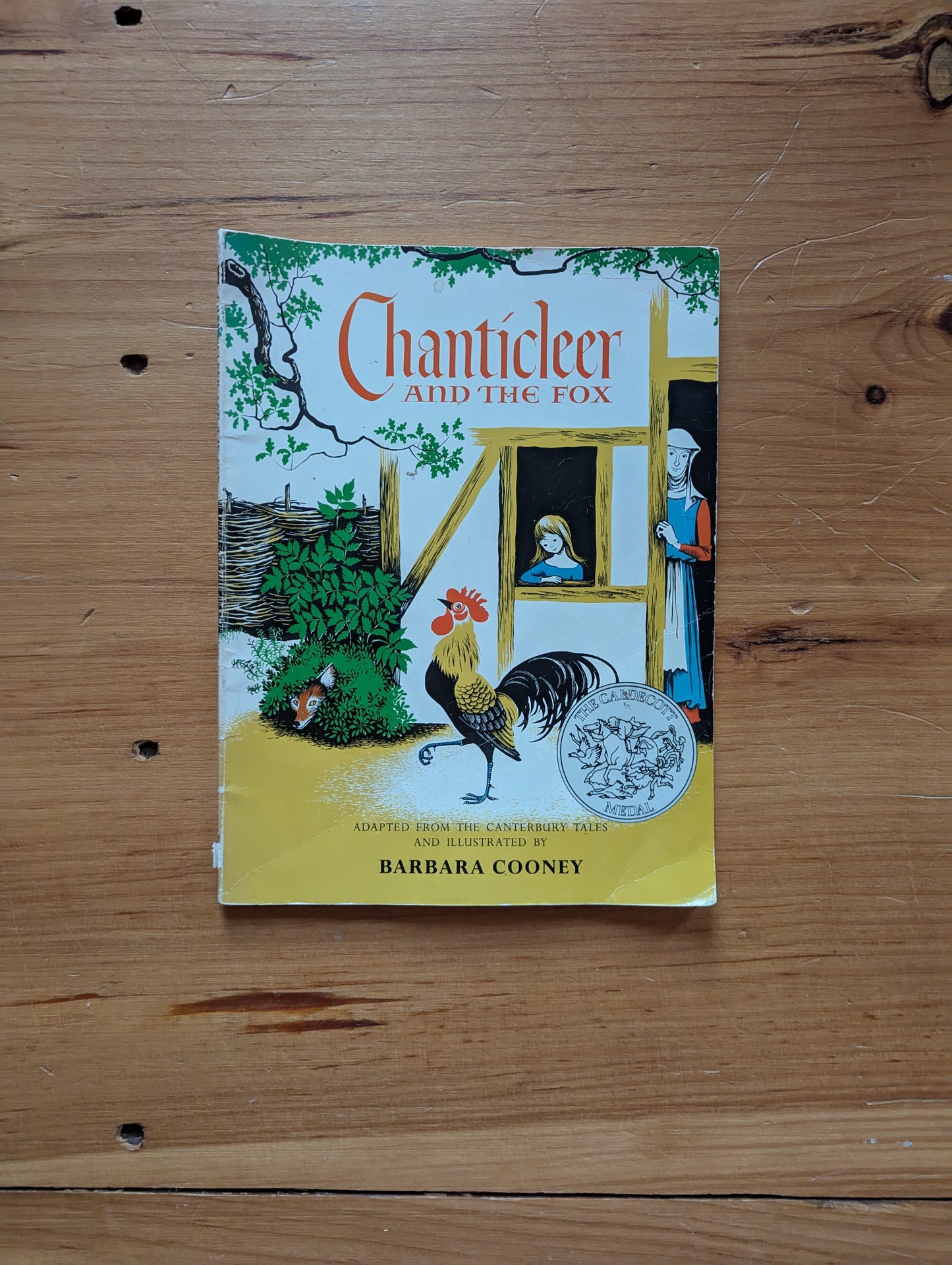 Chanticleer and the Fox by Barbara Cooney