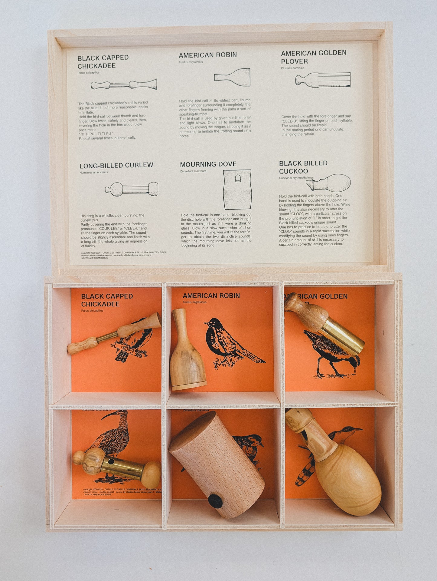 North American Bird Call Set