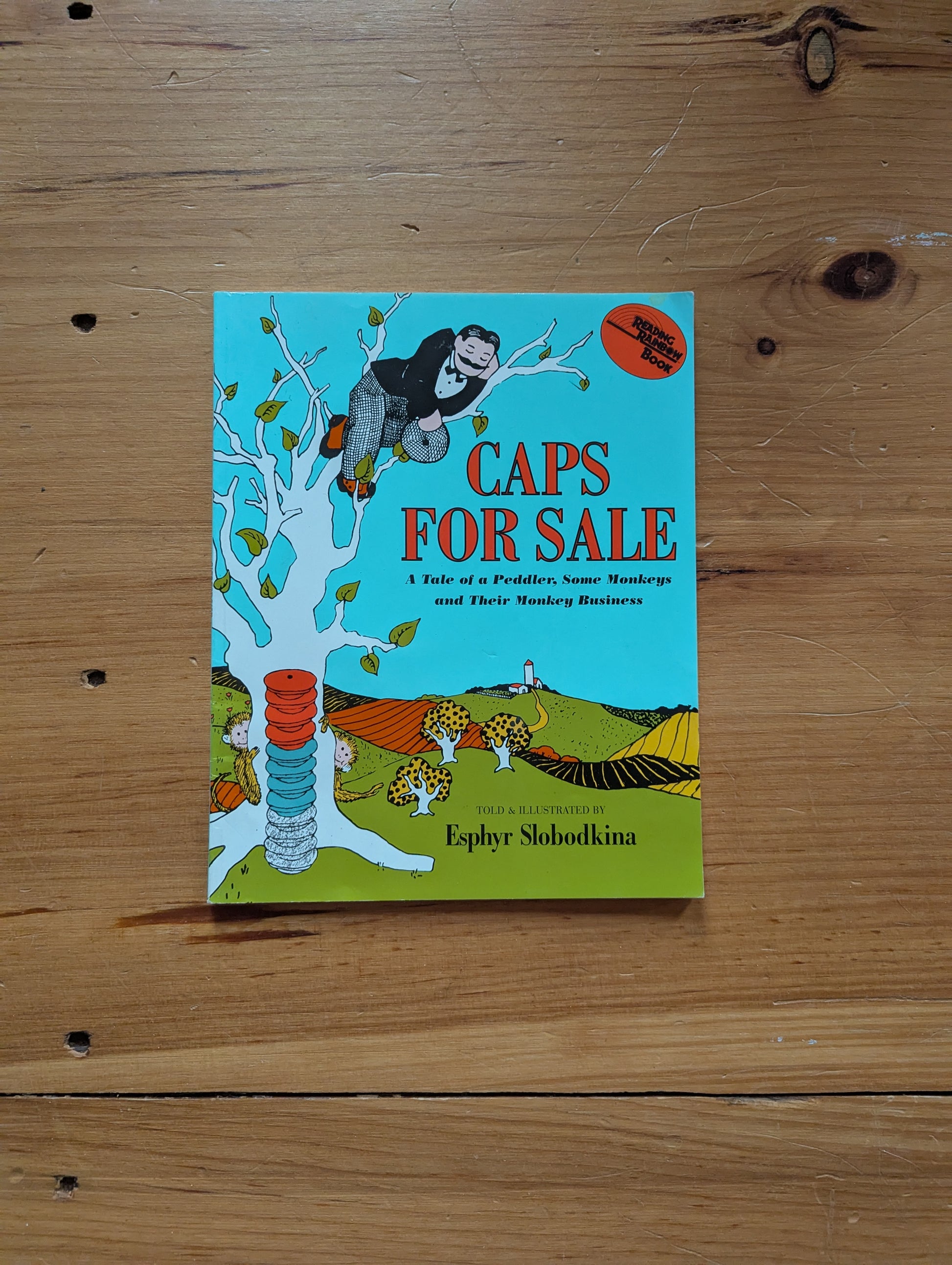 Peddler Caps For Sale Slobodkina Caps For Sale Online Book Top