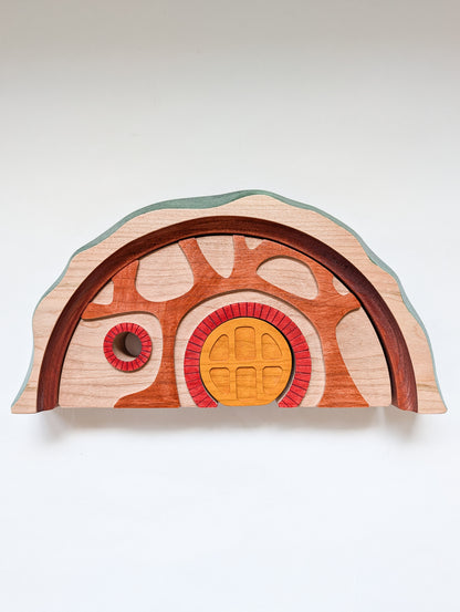 Hillroot House | Hobbit-Inspired Wooden Storybook Home