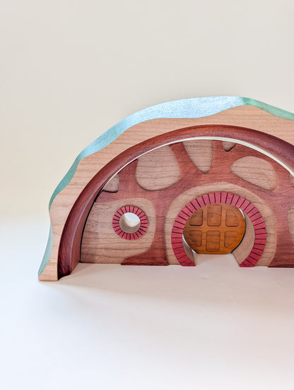 Hillroot House | Hobbit-Inspired Wooden Storybook Home