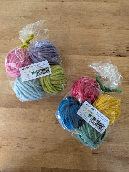 Thick 100% Pure Wool Yarn / 3.53 oz