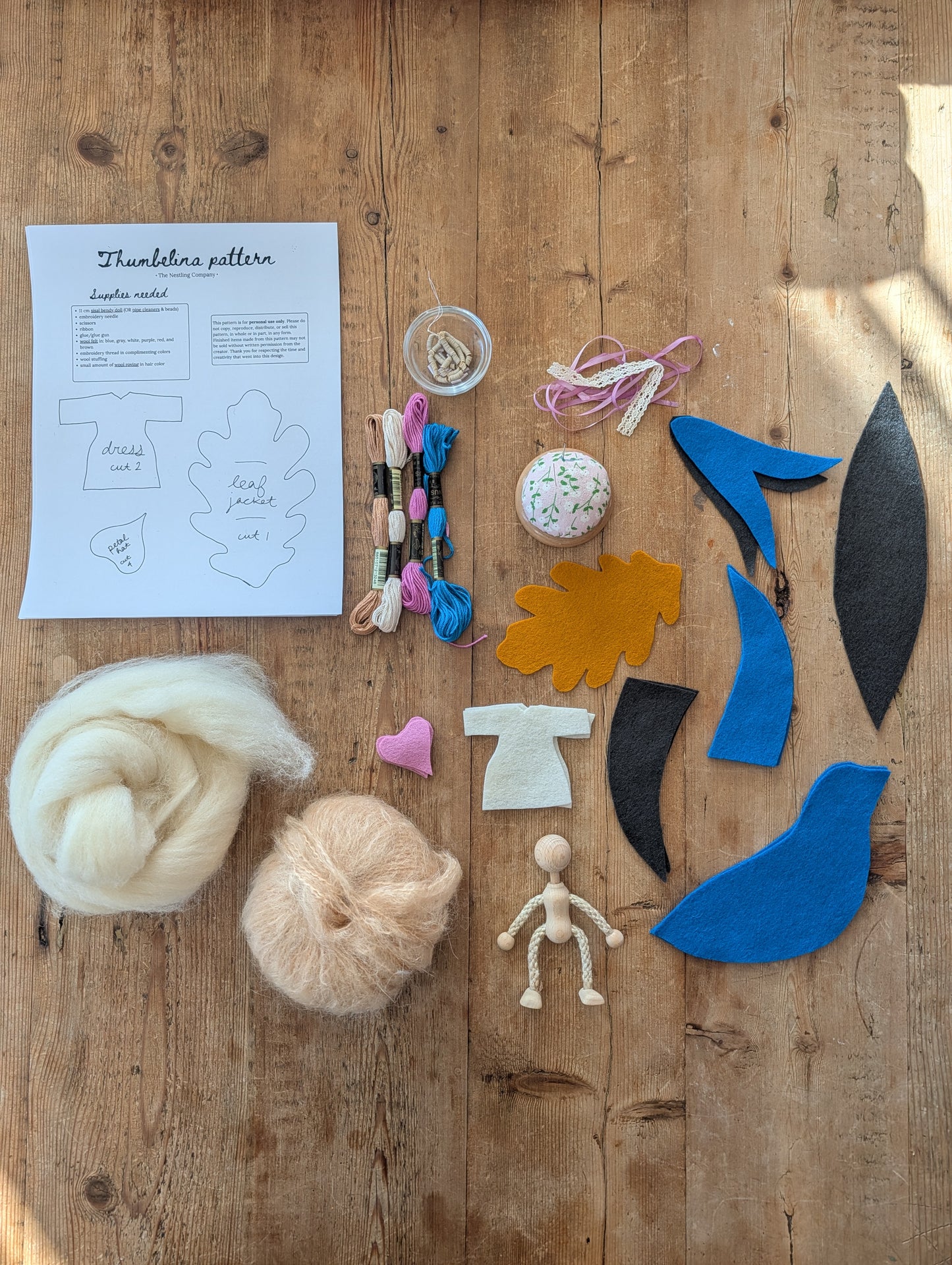 Thumbelina Doll Pattern