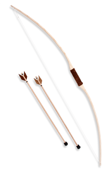 Short Bow with 2 Arrows