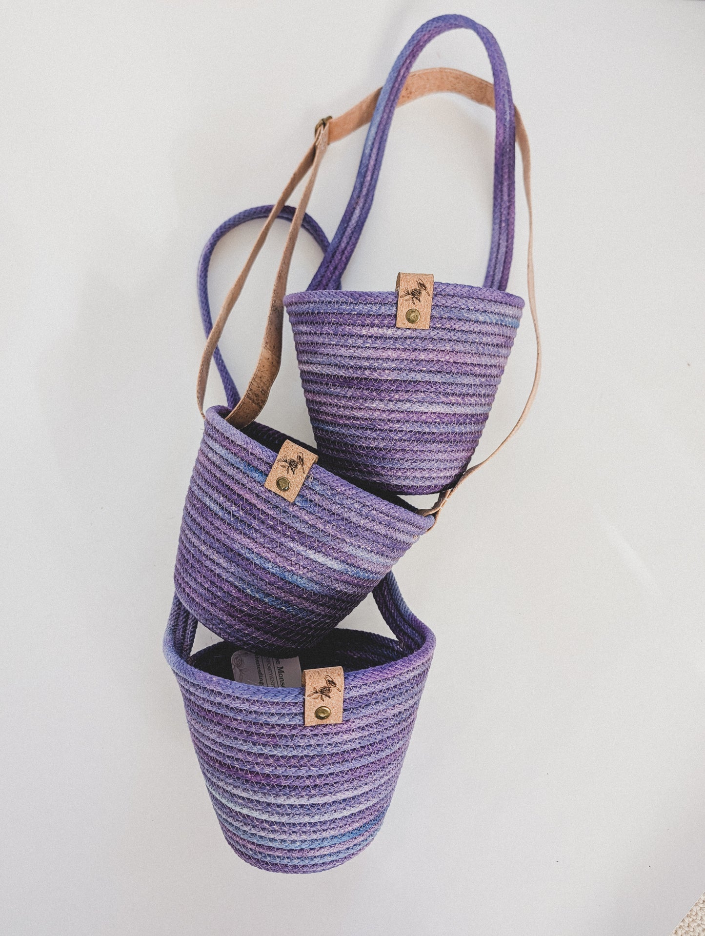 SNOW DYED COLLECTION Evergreen - Foraging Basket