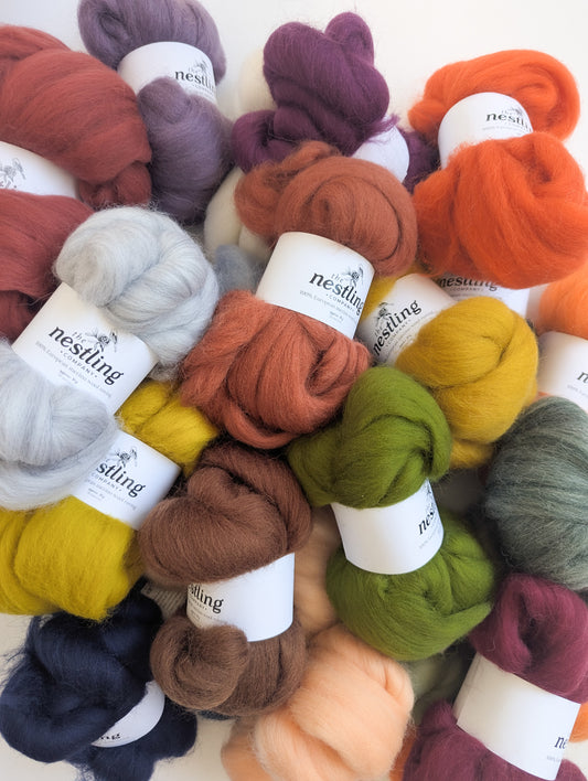100% Merino Wool Roving