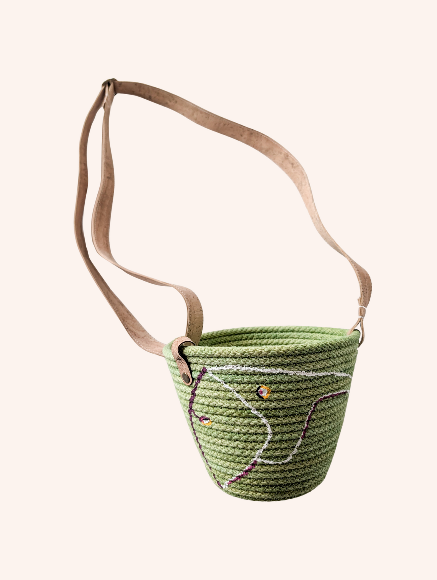 LUNA MOTH COLLECTION Evergreen - Foraging Basket