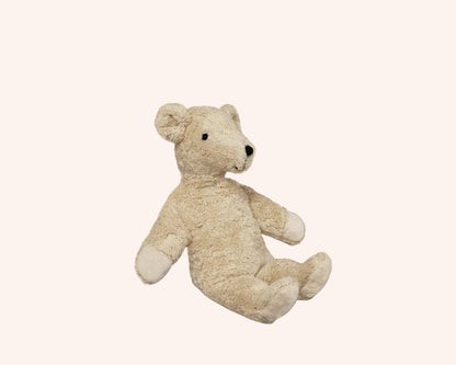 Organic Cotton Bear Small - Linen